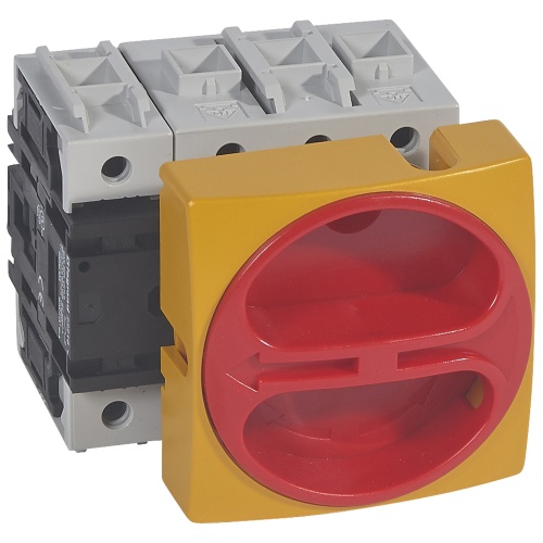 Выключатель-разъединитель - для скрытого монтажа - 4П - зажим нейтрали слева - 80 A | код 022116 |  Legrand